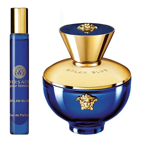 versace blue perfume for ladies.